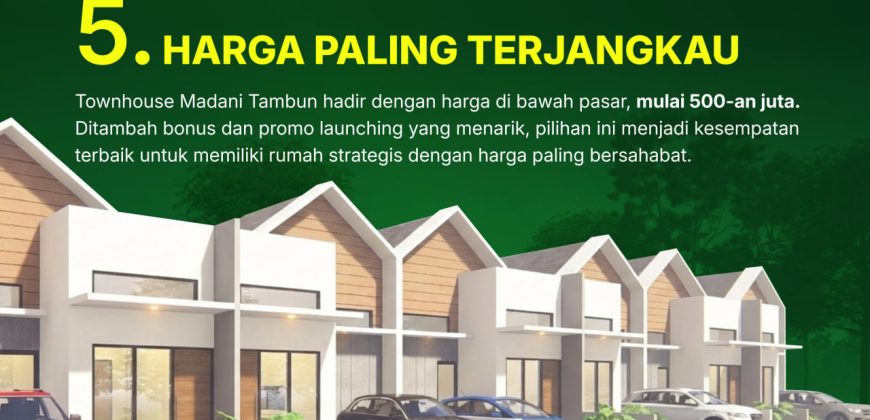 Townhouse Madani Tambun Bekasi