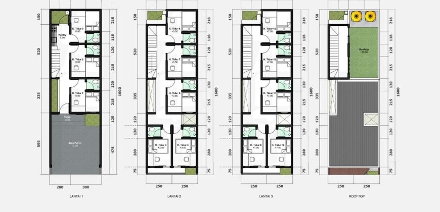 Kahfi Apartkost Prestige UI