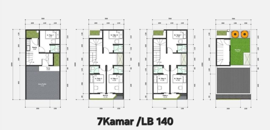 Kahfi Apartkost Prestige UI